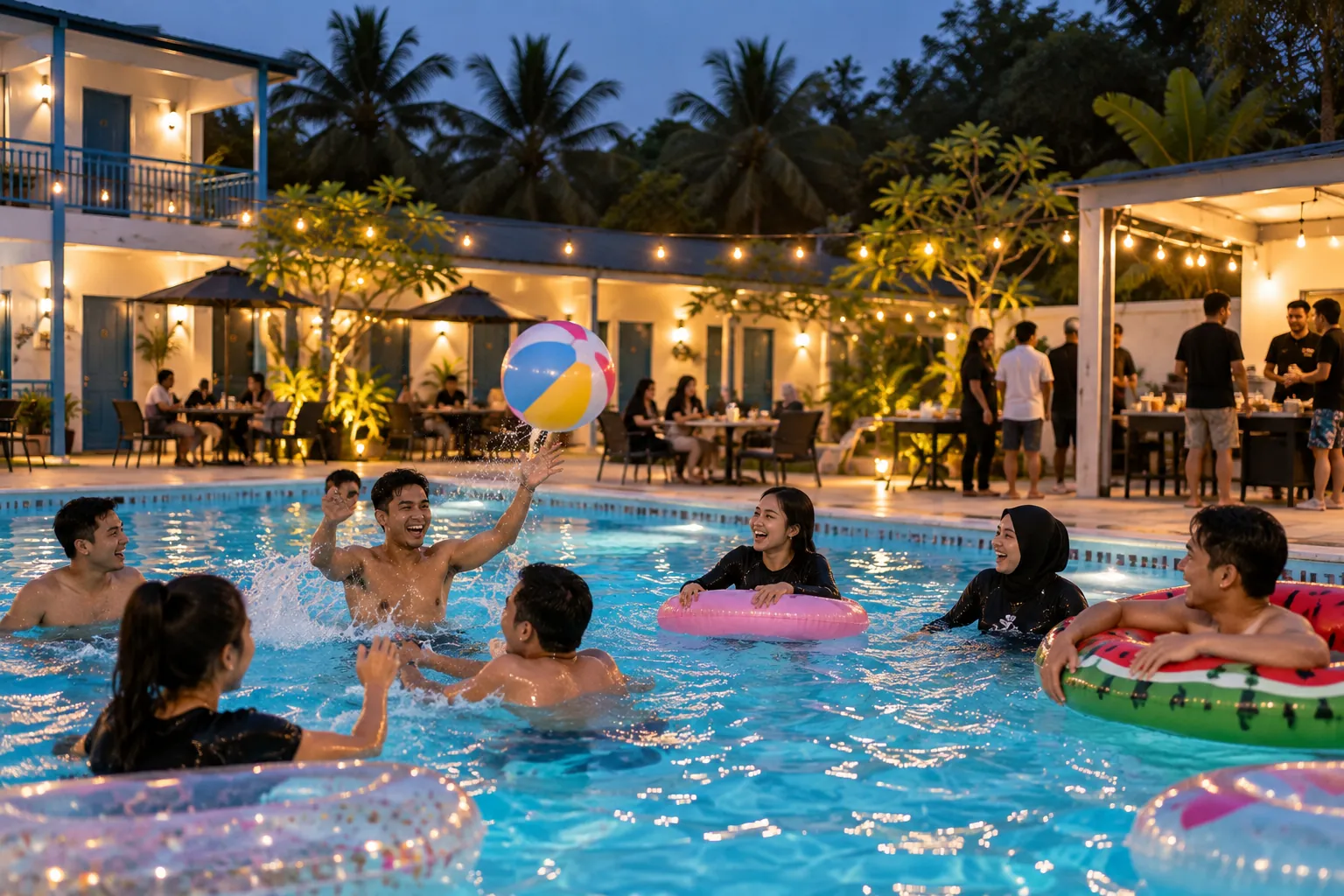 Pool Party inspiration for a private gathering
